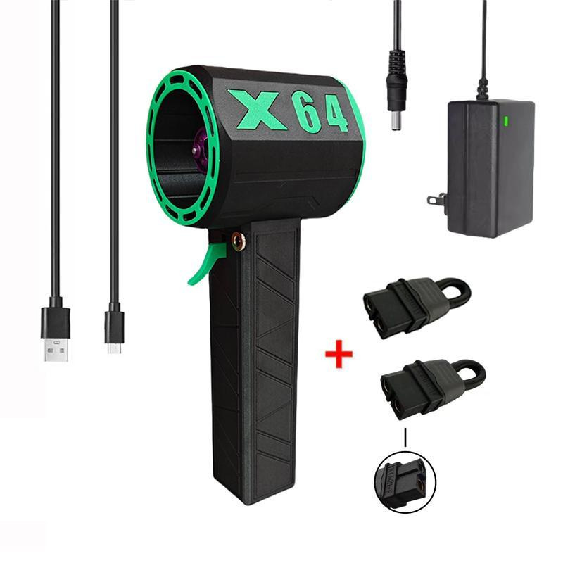 Вентилятор X64 с улучшенной турбиной 64мм мощный ручной фен