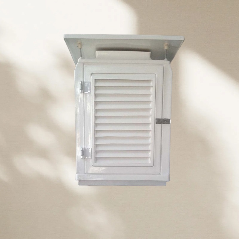Agricultural Iot Temperature and Humidity Sensor Protective Box, Outdoor Frp Shutter Box, Uv-Resistant and High-Temperature Resistant