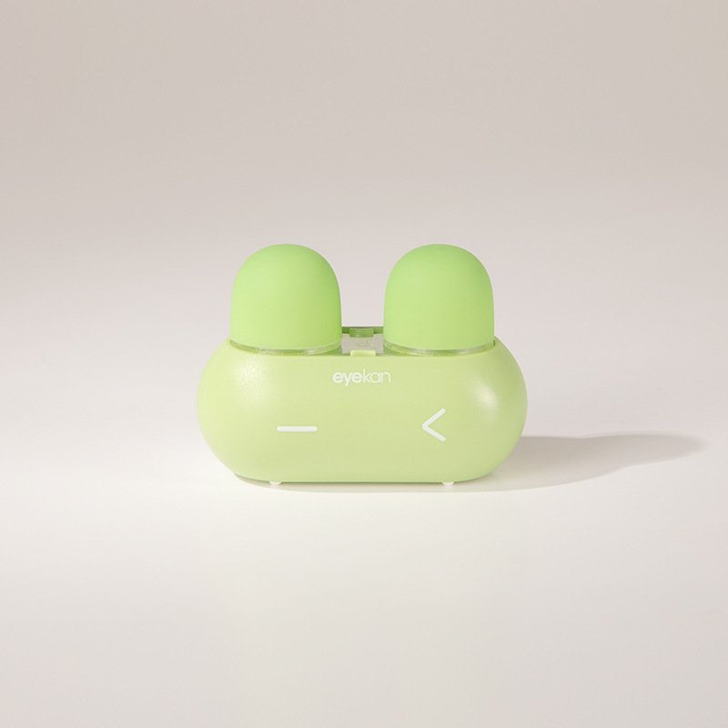 eyekan contact lens cleaner automatic flusher rabbit cute electric contact lens box