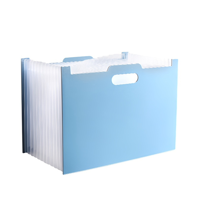 A4 organ bag portable multi-layer folder PP foam test paper large capacity desktop vertical storage file bag