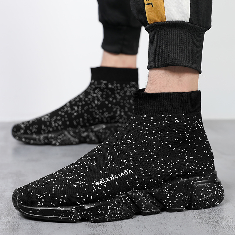 Обувь мужская внешне-торговая большой размер 2022 лето новые высокие носки обувь мужская и женская обувь мужская обувь