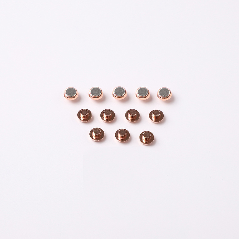 Magnetic Holding Relay Switch Silver Contacts Ac Contact Composite Rivet Relay Switch Silver Contacts Wholesale