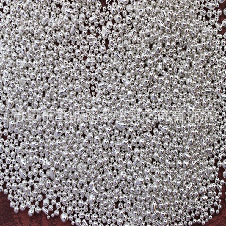 9999 Silver Beads Wholesale Factory Direct Sales Silver Material Silver Capsules Sterling Silver Raw Materials Handmade Jewelry DIY Silver Raw Materials
