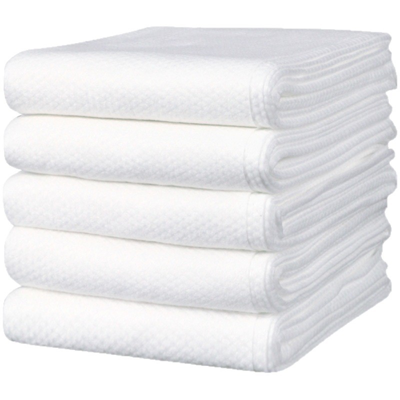 Disposable Bath Towels for Beauty Salons, 100 Pieces in Bulk, Hotel Pure Cotton Bath Towels, Thickeneded Large Towels and Bath Towels