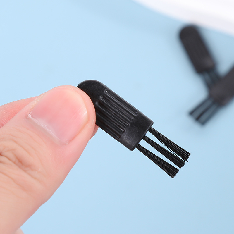 Wholesale nose hair trimmer brush plastic razor small brush mosquito lamp razor cleaning brush