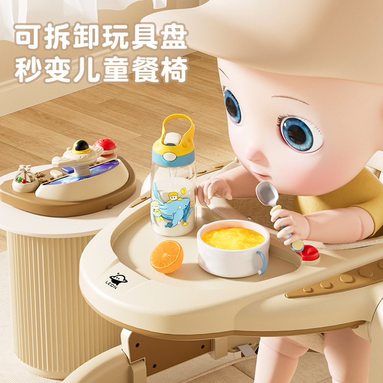 Factory Direct Sales Baby Walker Anti-Rollover Stroller Multifunctional Baby Children's Walking Music Enlightenment