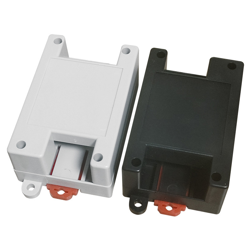 New Plastic Wiring Controller Shell Guide Rail Digital Shell Industrial Control Security Shell 82X54X32