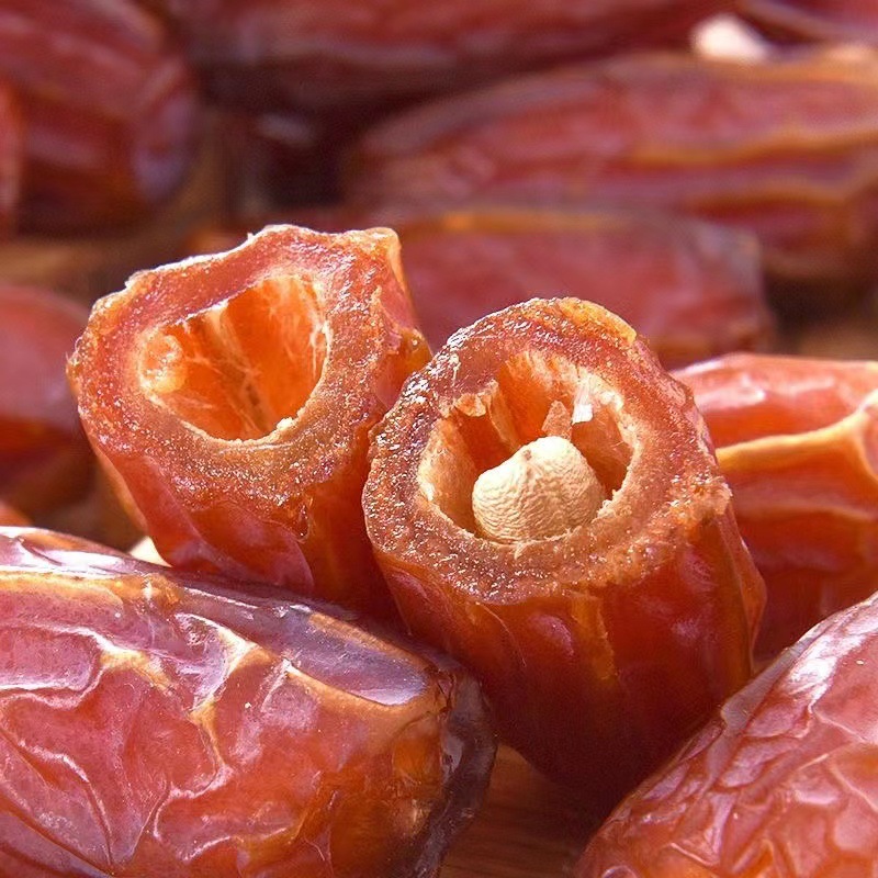 Fresh Black dates 500g dried yellow dates dried fruit casual pregnant women's snacks are sweeter than red dates bagged specialty