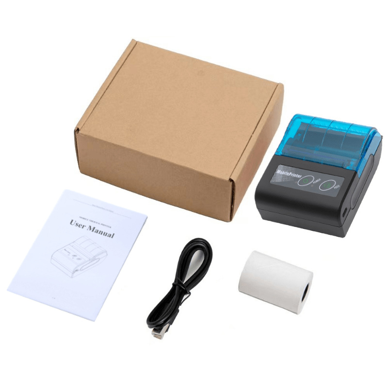 Mini Pocket Thermal Photo Printer Small Home Wireless Bluetooth Smart Receipt Printer