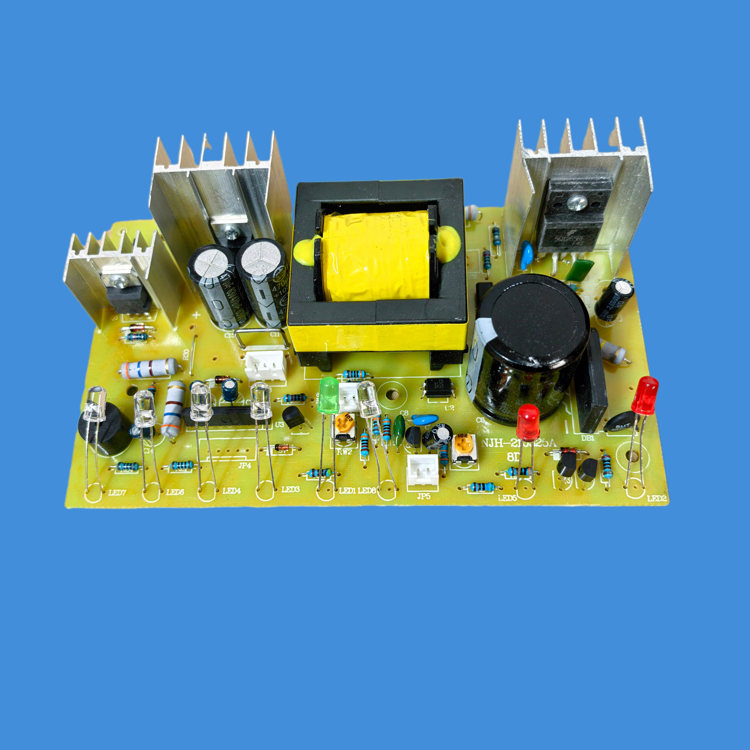 Car battery charger high power circuit board forklift battery LCD charging board 12v24v automatic identification