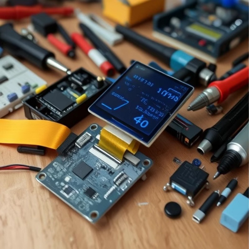 2.73 inch screen board real-time same screen/video playback version overseas computer chassis sub-screen explosions