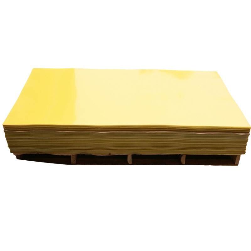 National Standard Grade a 3240 Epoxy Board, Temperature-Resistant and Heat-Insulating Lithium Battery Insulation Material, Yellow Epoxy Resin Board Processing