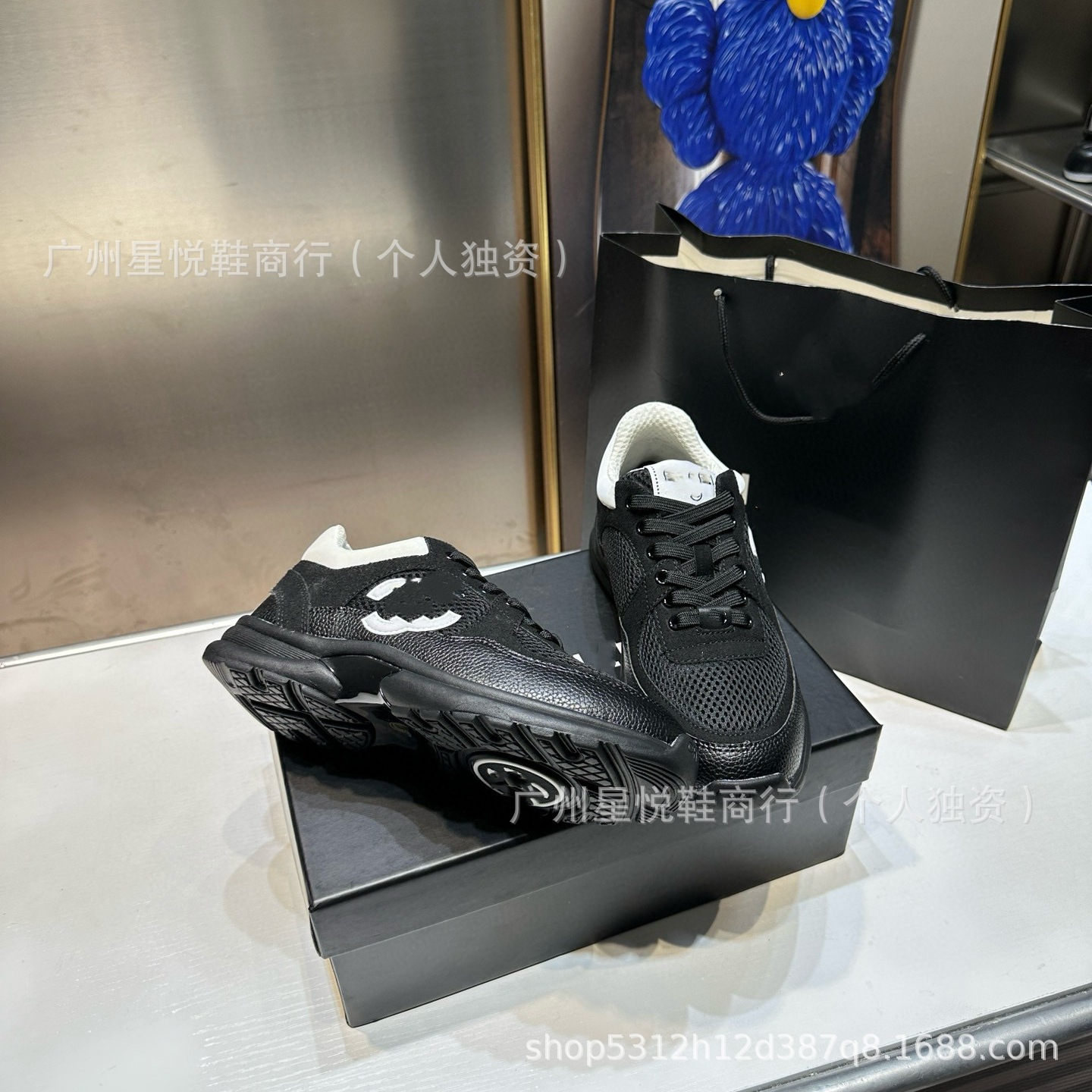 Embroidered Thick-Soled Silver-White Dad Shoes 2025 Fashion Spring New Low-Top Outdoor Sports Women's Shoes