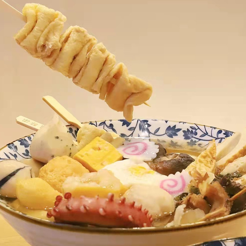 Oden Cooking Ingredients Wholesale Dingwei Thai Xianzhiyi Good Housewife Commercial Hot Pot Balls Arctic Wings Japanese Convenience Store