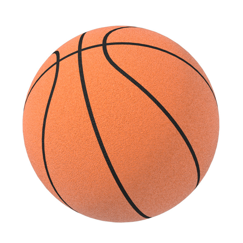 Children's Silent Ball Silent PU Pat Ball Sponge Silent Basketball Indoor Basketball Shooting Sports Sports Toy Ball
