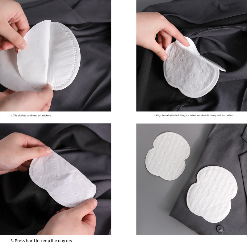 Factory direct underarm antiperspirant stickers sweat-absorbing anti-sweat stickers sweat-absorbing stickers sweat-absorbing stickers clothing stickers women's summer anti-armpit