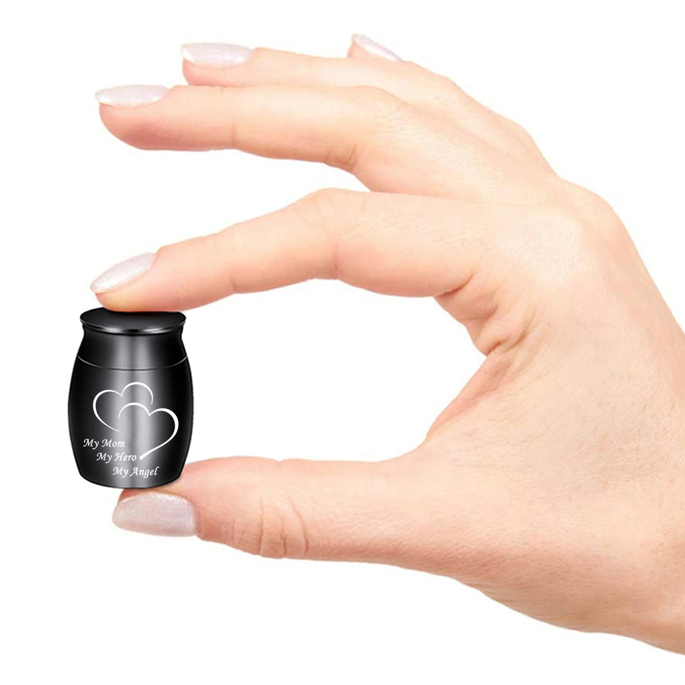 Cross-Border New Product Commemorative Pet Urn for Loved Ones, Aluminum Alloy Urn, Funeral Supplies, Sealed Urn