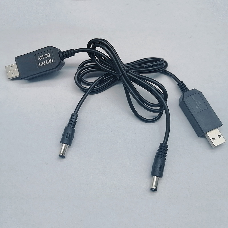 USB boost Cable 5V to 9v12v optical Cat Power cord charging treasure supply cable router adapter cable boost cable