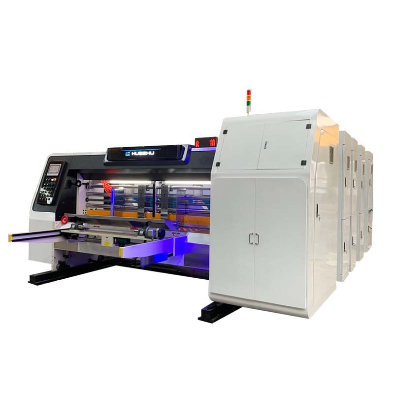 High-Speed Inkjet Printing Equipment Fully Automatic Carton Production Line High-Speed Two-Color Printing and Die-Cutting Integrated Machine