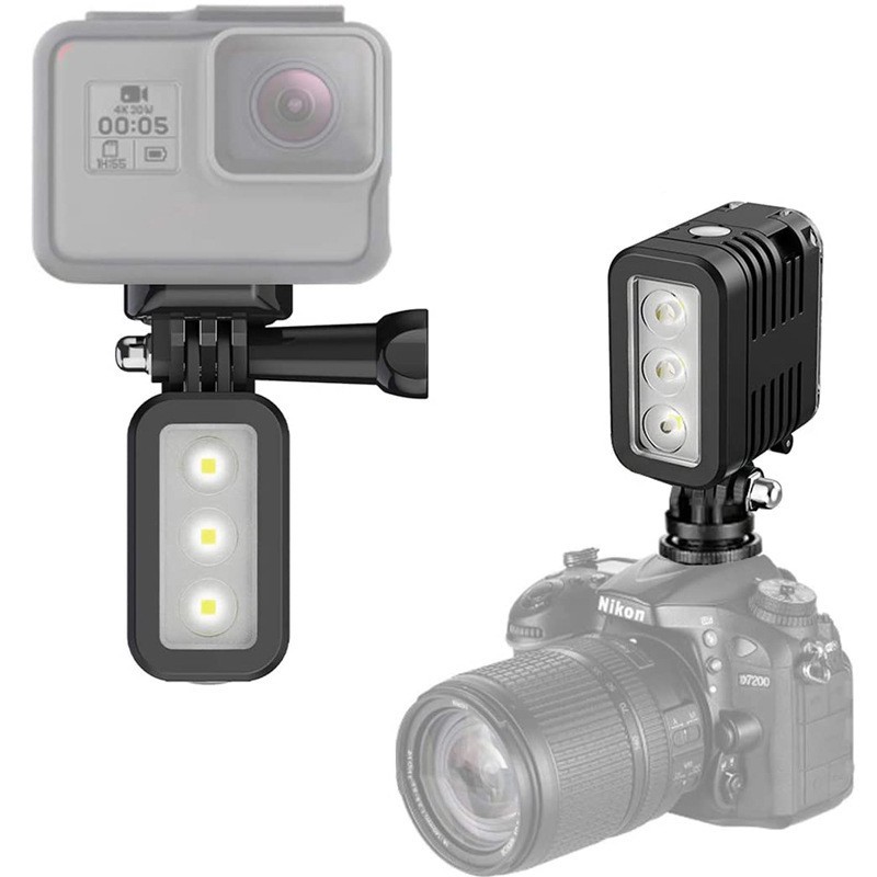 Diving Fill Light Dji Action5 Sports Camera Gopro Waterproof Photography Light Underwater Strong Light Fill Light