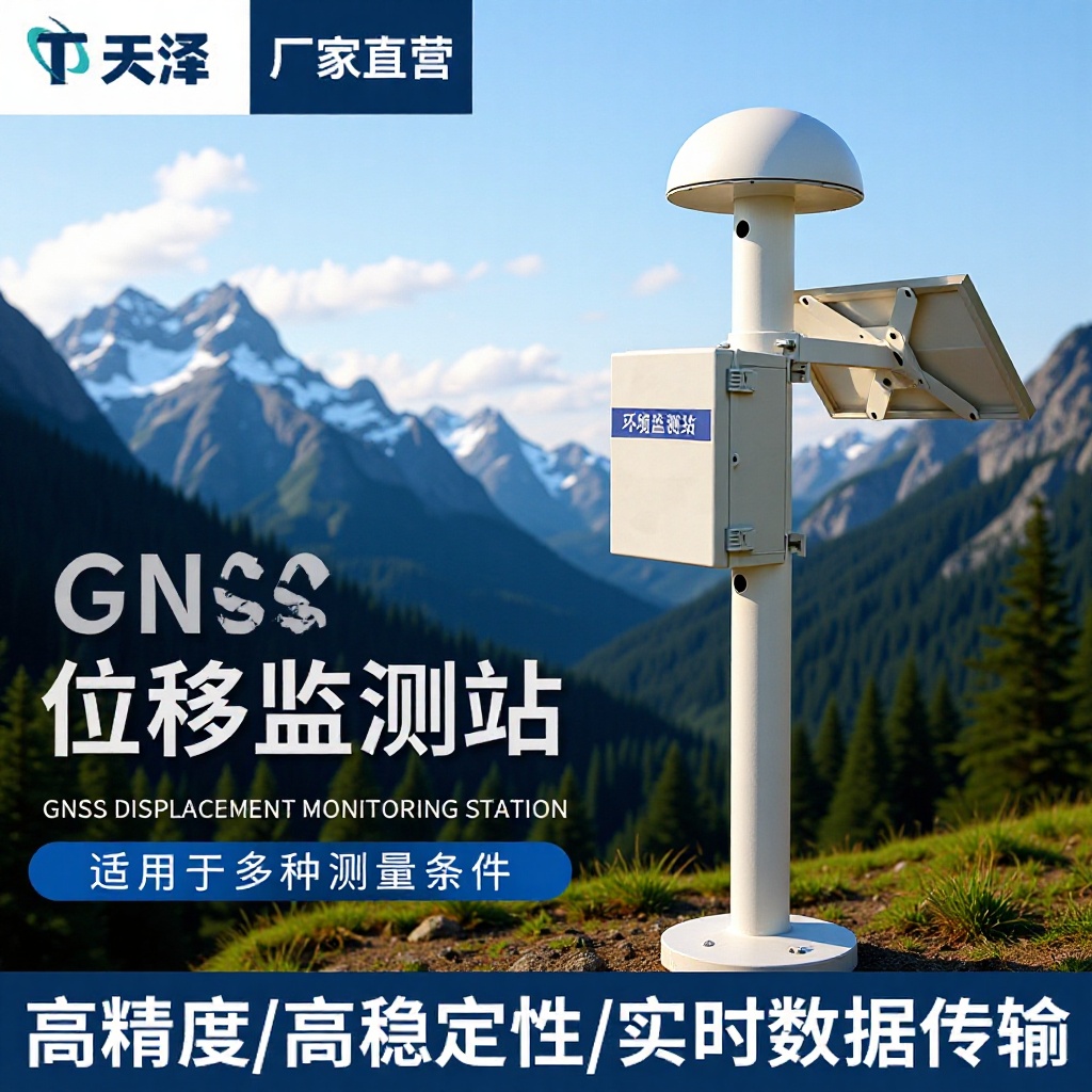 Станция мониторинга смещения GNSS для дамбы, монитор смещения поверхности резервуара