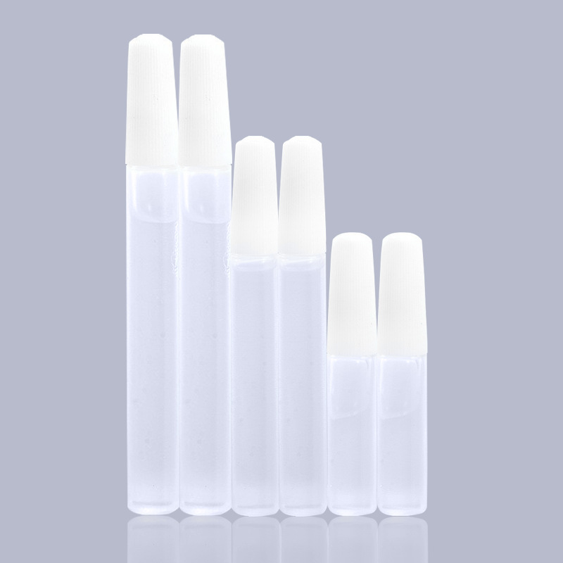 Handmade glue alcohol glue small branch diy6ml non-woven transparent 10ml15ml pointed nose bottle with inner stopper alcohol glue