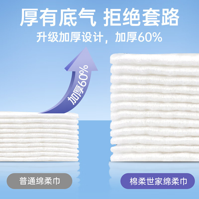 Cotton Soft Family Disposable Wash Face Towel Pure Cotton Wet and Dry Dual-Use Baby Cotton Soft Towel Beauty Cleansing Towel