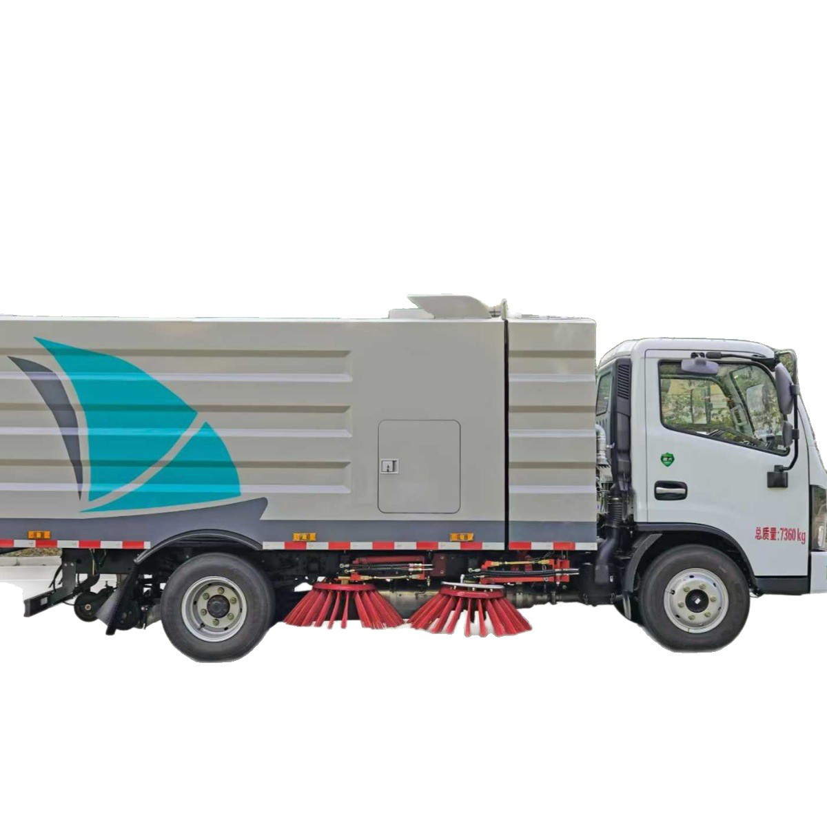 National Vi Dongfeng D6 Factory School Station Dock Road Sweeping and Cleaning 7 Tons 6 Cubic Meters Medium-Sized Sweeper