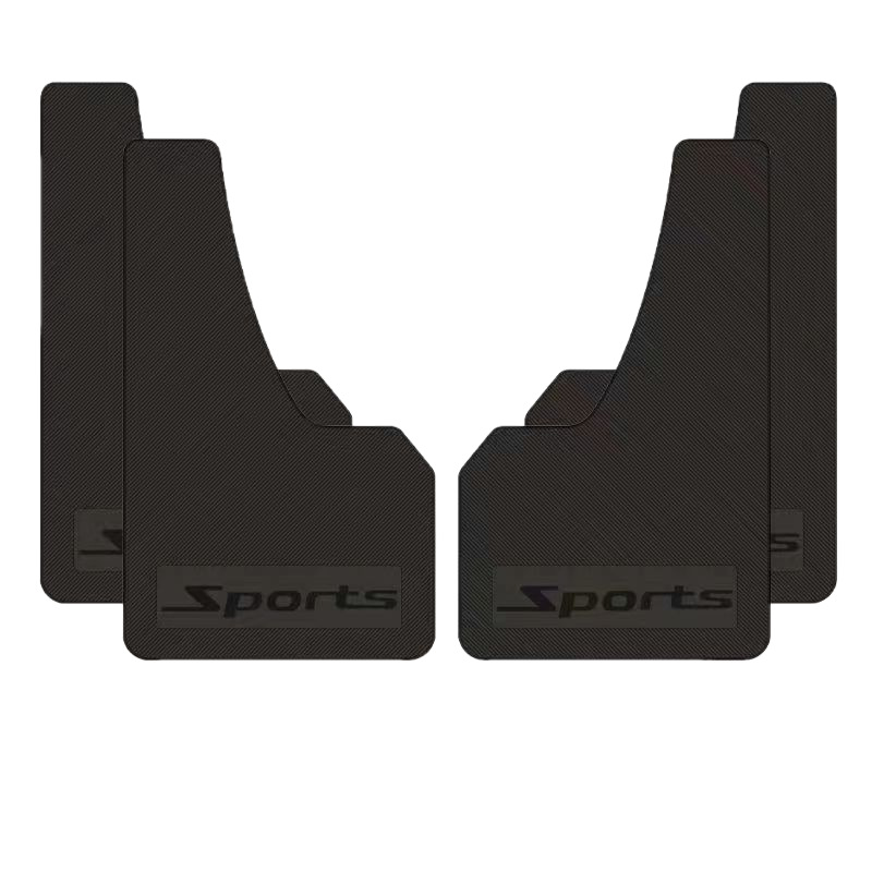 Car Soft Rubber Mud Flaps Universal Type Mudguard Suv Sedan Pickup Truck Modification Accessories Super Car Mud Flap