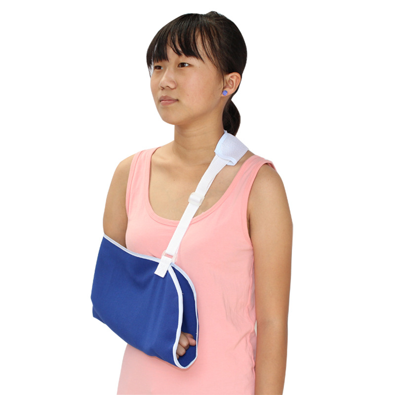 Forearm Sling, Adjustable Shoulder, Neck and Wrist Support with Wrist Fixator, Arm Sling, Elbow Joint Sling