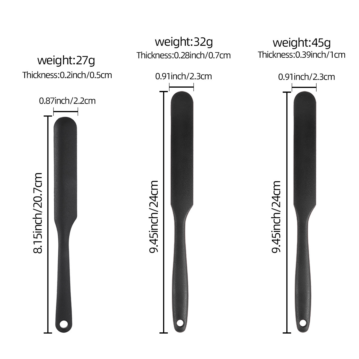 Multifunctional Integrated Silicone Spatula, Food-Grade Baking Silicone Scraper, Thickened Butter Knife, Cake Cream Spatula
