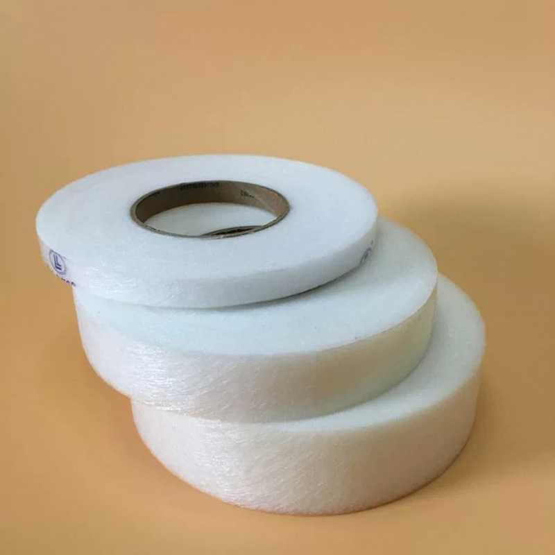 Двусторонняя клеевая подкладка, нетканая подкладка, горячая расплавленная подкладка, отделка края штор, сетка для лоскутного шитья