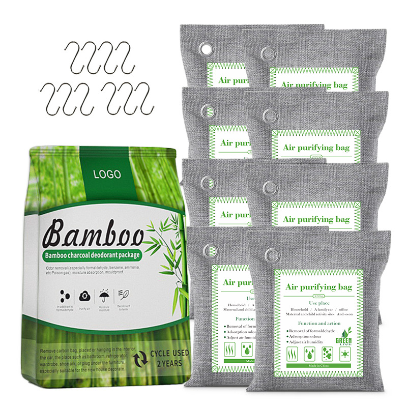 Foreign Trade Cross-Border Amazon Bamboo Charcoal Bag Manufacturer Direct Supply for New Homes, Household Formaldehyde Removal Activated Carbon, Formaldehyde Removal