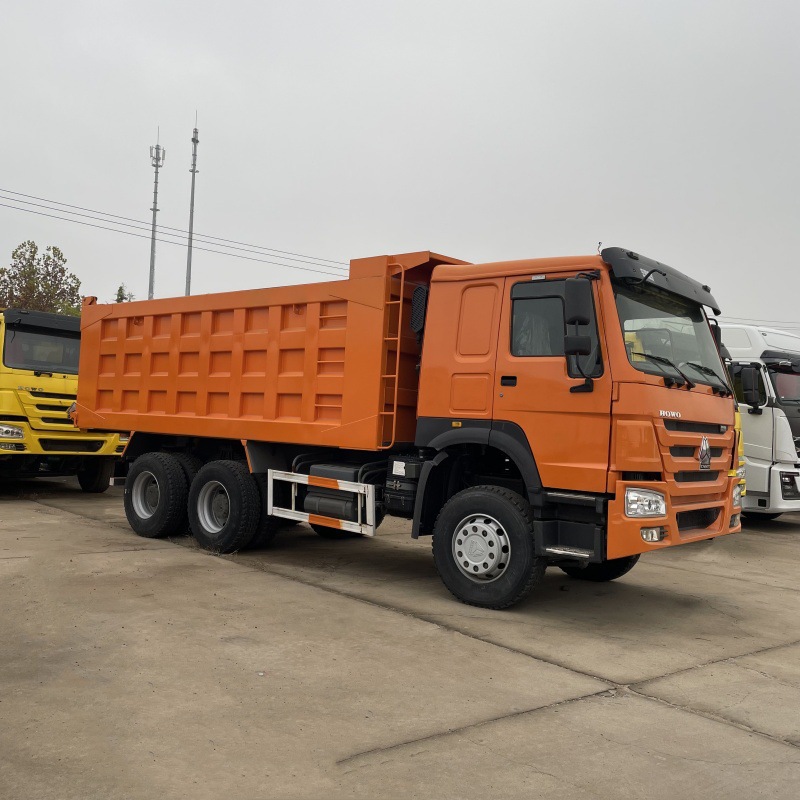 Export Dump Truck Howo Heavy-Duty Truck 6X4 Rear Eight-Wheel Dump Truck Engineering Dirt Truck