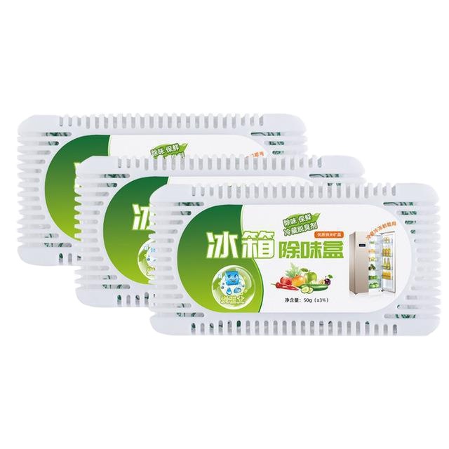 Refrigerator deodorant deodorant deodorant deodorant deodorant box household bamboo charcoal bag refrigerator deodorant box for odor removal