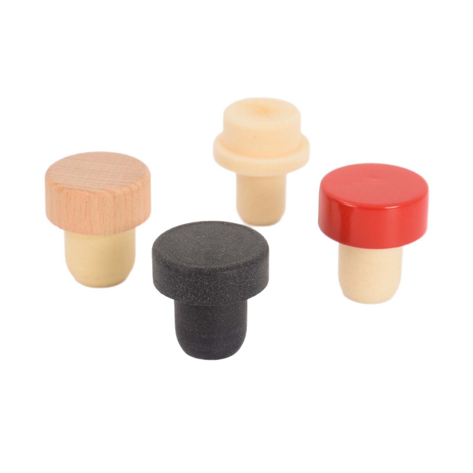 Factory wholesale polymer stopper red wine bottle cork wine champagne stopper T-shaped cork stopper