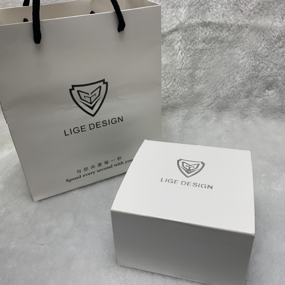 Коробка для часов LIGE, коробка FOXBOX, коробка для часов SUNKTA, подарочная коробка, низкая коробка