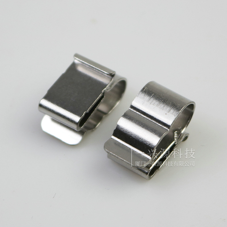 Photovoltaic 6 Square Meters Stainless Steel 2-Wire Clamp Solar Stainless Steel Cable Clamp Photovoltaic Cable Clamp Wholesale