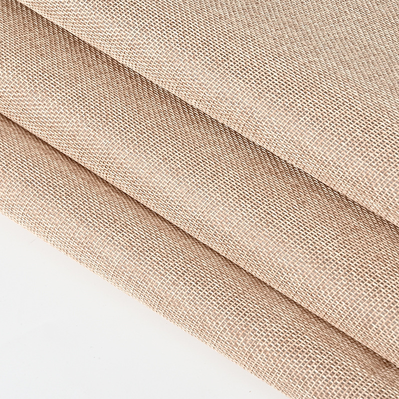 Jute Fabric Thickened Jute Slub Dyed Pe Coated Brushed Jute Bag Fabric Coarse Linen Luggage Fabric
