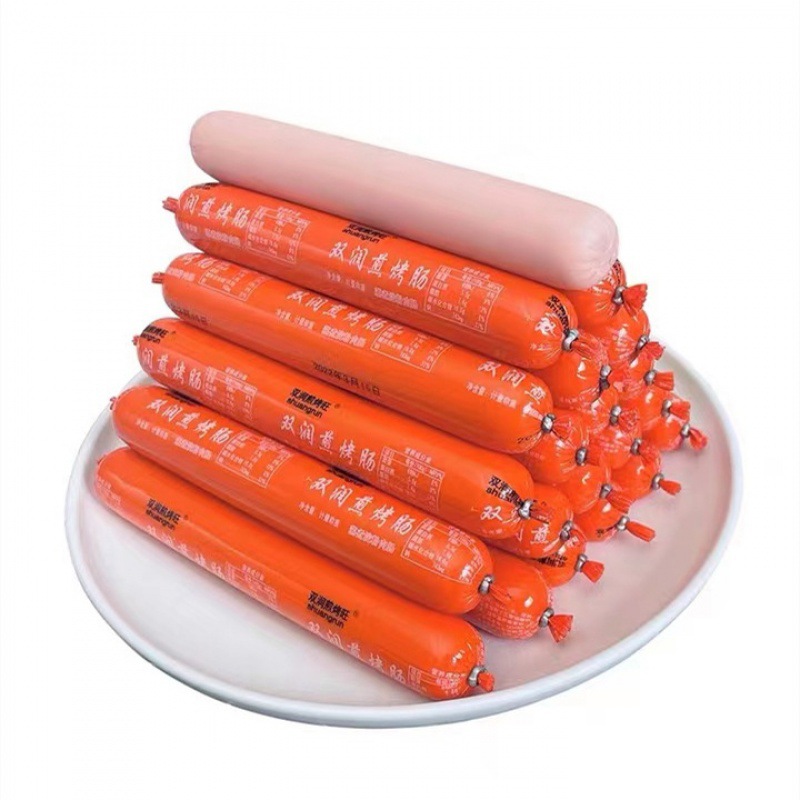 P double run fried roast Wang 50g100g barbecue sausage street iron starch sausage roadside stall ham commercial whole box wholesale