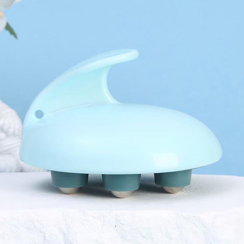 Factory wholesale abdominal head seven-bead massager thin waist fitness device magnetic body shaping leg ball massager