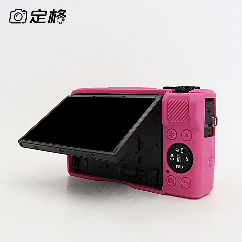 Suitable for Canon G7X Markiii Camera Silicone Protective Case G7X3 Anti-Fall and Wear-Resistant Silicone Case Camera Accessories