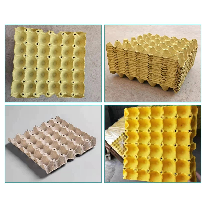 The Manufacturer Supplies 30 Pieces, 15 Pieces, 12 Pieces of Paper Pulp Egg Trays, Cauliflower Yellow, Standard Yellow, Standard White, Moisture-Proof, Waterproof and Pressure-Resistant