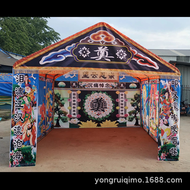 Надувной навес для траура, похоронные принадлежности, надувная модель, похоронная арка, rural mourning shed, стальной каркас для траурного навеса