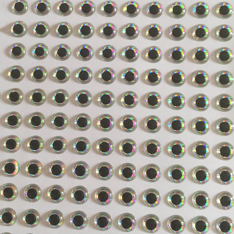 Wholesale 3D Luya simulation fish eye bait eye stickers fake bait Luya fishing gear fishing supplies