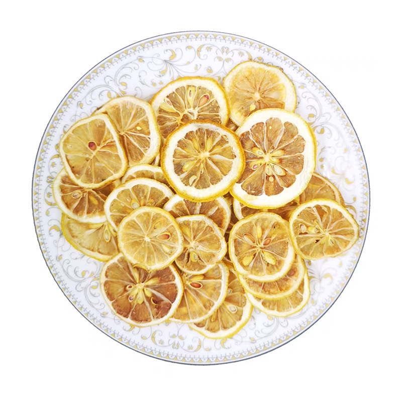 Freeze Dried Lemon 2025 New Dried Lemon Tea Bulk Sugar-Free Dried Lemon Flower and Fruit Tea Freeze Dried Lemon slices