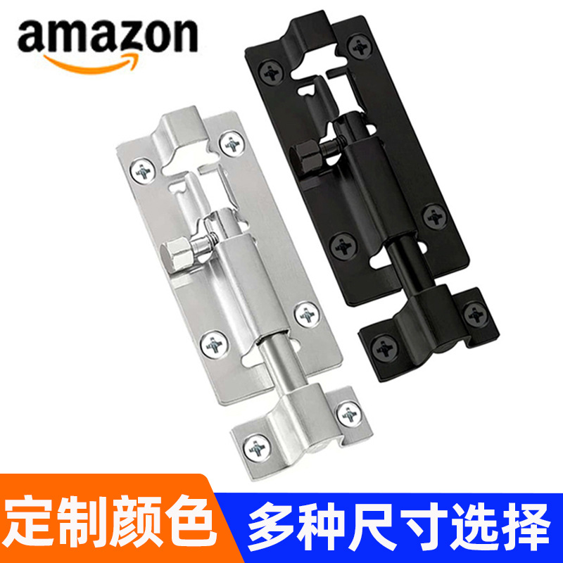 Stainless steel thickened door bolt 3 inch 4 inch 5 inch 6 inch 8 inch door bolt anti-theft door Chinese Bolt door and window accessories