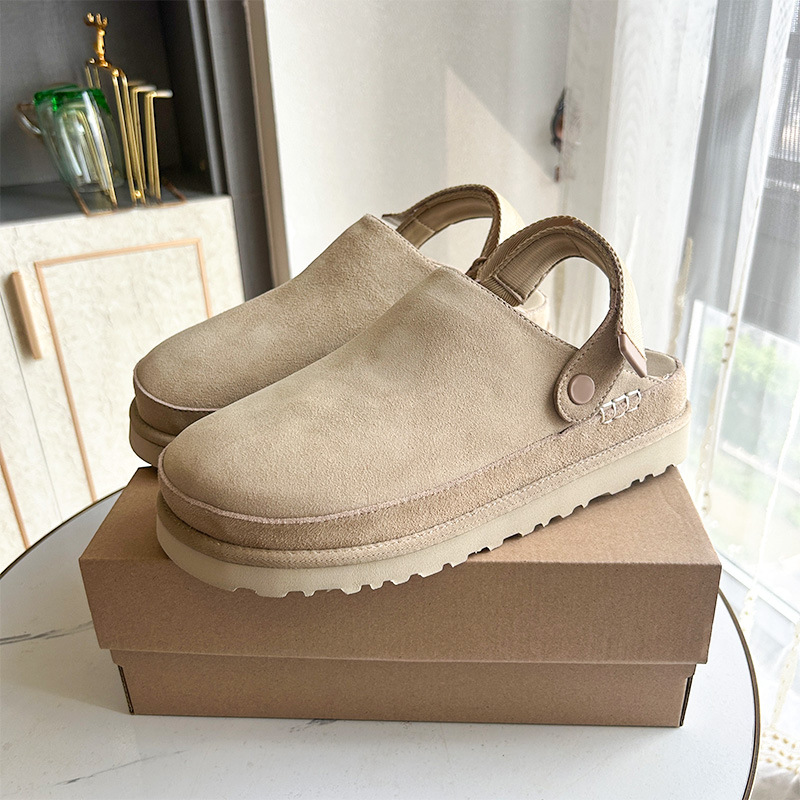 in stock UG2024 New Women's Baotou Slippers Venus Kroger Shoes Thick Bottom Bocken Casual Cross-border Lovers Shoes