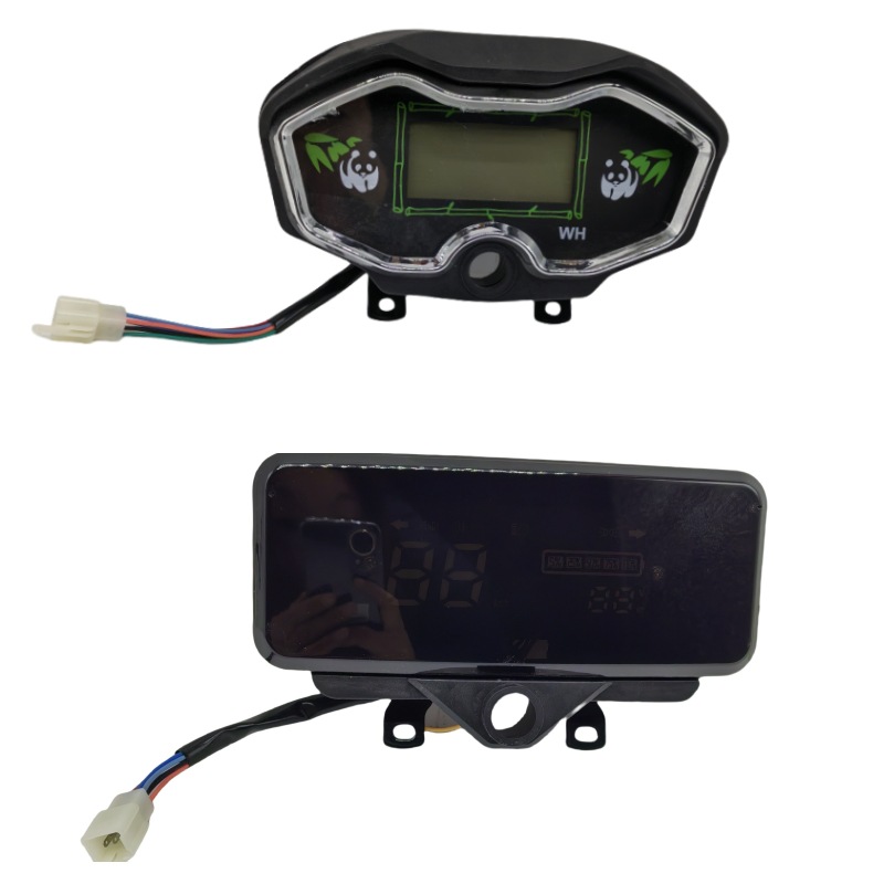 Electric Tricycle Accessories Lcd Display Instrument Electric Vehicle Accessories Smart Digital Instrument Power Speedometer
