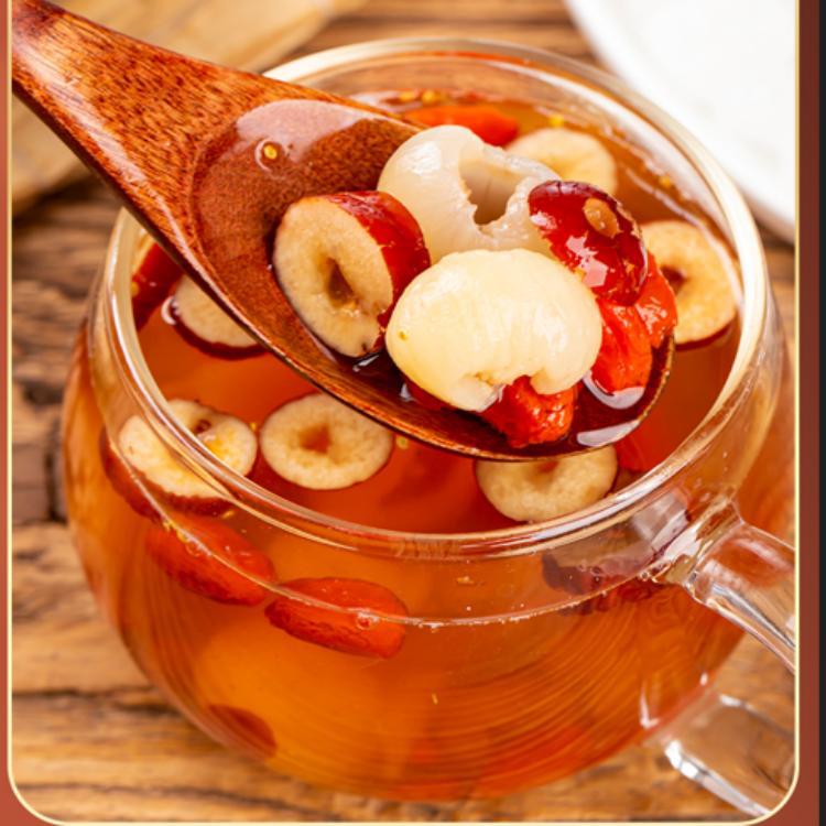 Longan red dates wolfberry tea manufacturer wolfberry tea wolfberry longan red jujube tea combination scented tea health tea boxed delivery